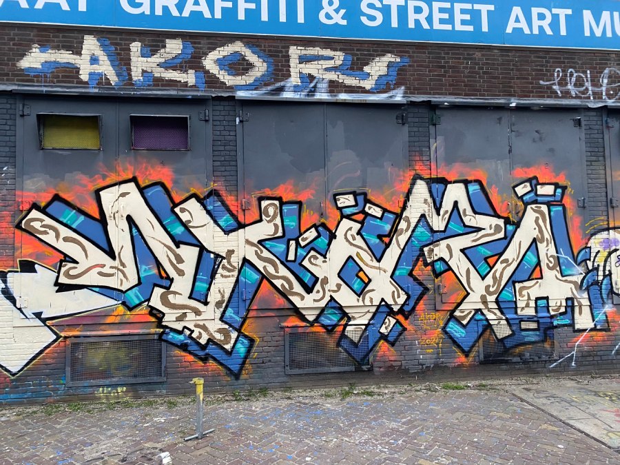 akor, ndsm, graffiti, amsterdam